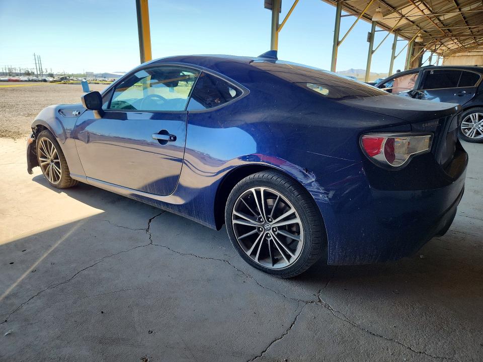 2016 Scion Fr-s VIN JF1ZNAA14G8707819 COPART salvage auction — FRONT END, AZ - CERTIFICATE OF TITLE (P), sold $900 on 2026-07-27 (photo 2)