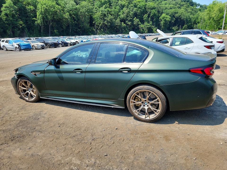 2022 BMW M5 VIN WBS73CH03NCK24583 COPART salvage auction — FRONT END, NJ - CERT OF TITLE-SALVAGE, sold $48,750 on 2026-07-30 (photo 2)