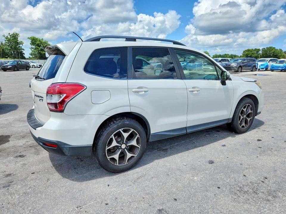 2014 Subaru Forester VIN JF2SJGMC5EH501950 COPART salvage auction — FRONT END, Fl - Cert Of Title Slvg Rebuildable, sold $1,000 on 2026-07-14 (photo 3)