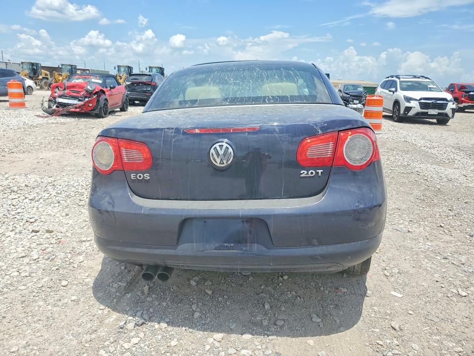 2009 Volkswagen Eos VIN WVWBA71FX9V021536 COPART salvage auction — FRONT END, Tx - Salvage Vehicle Title, sold $100 on 2026-08-06 (photo 6)