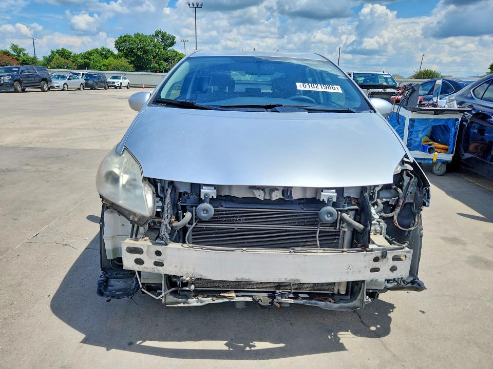 2013 Toyota Prius VIN JTDKN3DUXD5595666 COPART salvage auction — FRONT END, Salvage Title, sold $1,450 on 2026-07-30 (photo 5)
