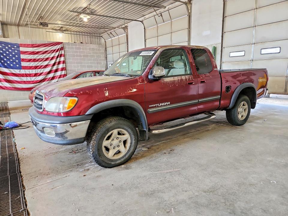 2001 Toyota Tundra VIN 5TBBT441X1S155592 COPART salvage auction — MECHANICAL, MO - CERTIFICATE OF TITLE, sold $650 on 2026-07-21 (photo 1)