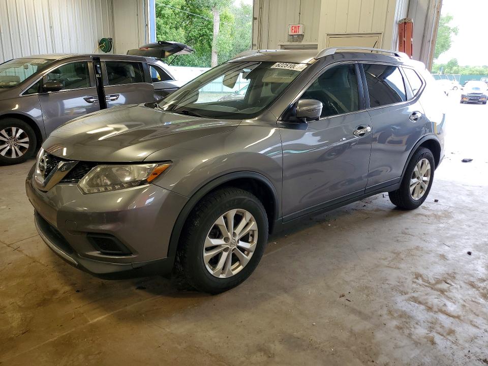 2016 Nissan Rogue VIN KNMAT2MVXGP700946 COPART salvage auction — MINOR DENT/SCRATCHES, Mn - Cert Of Title-Prior Salvage, sold $350 on 2026-07-28 (photo 1)
