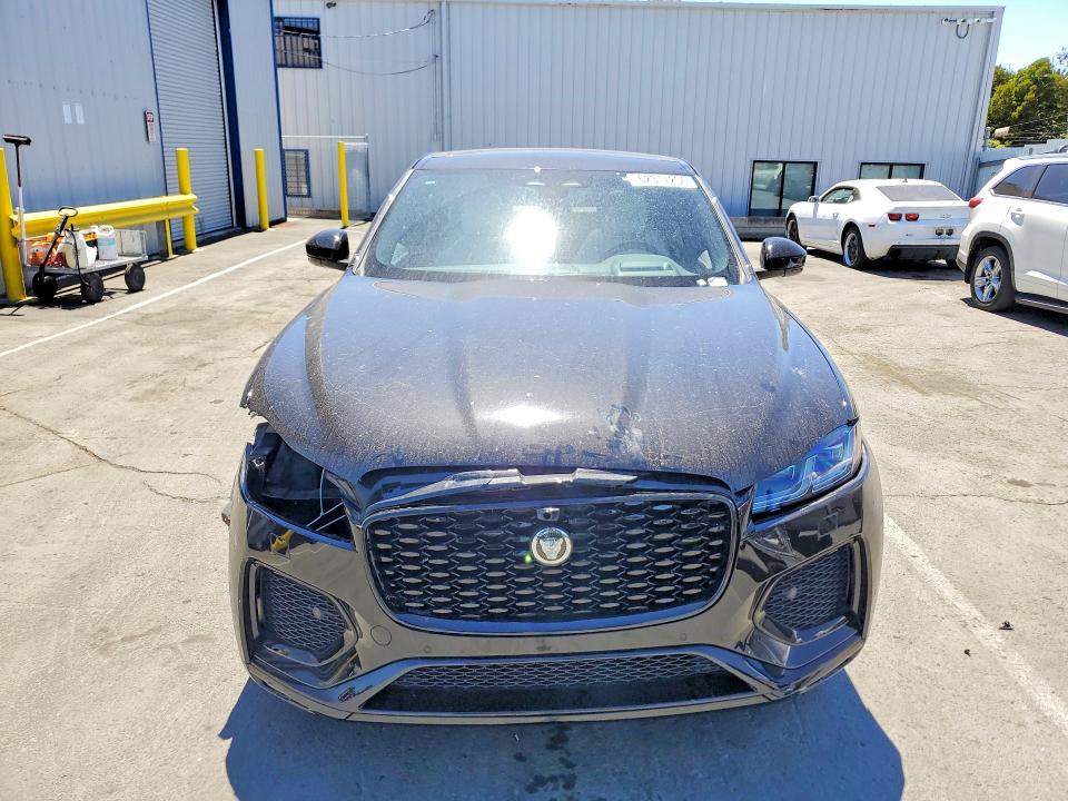 2021 Jaguar F-pace VIN SADCT2EX4TA756472 COPART salvage auction — FRONT END, Ca - Salvage Certificate, sold $13,900 on 2026-08-22 (photo 5)