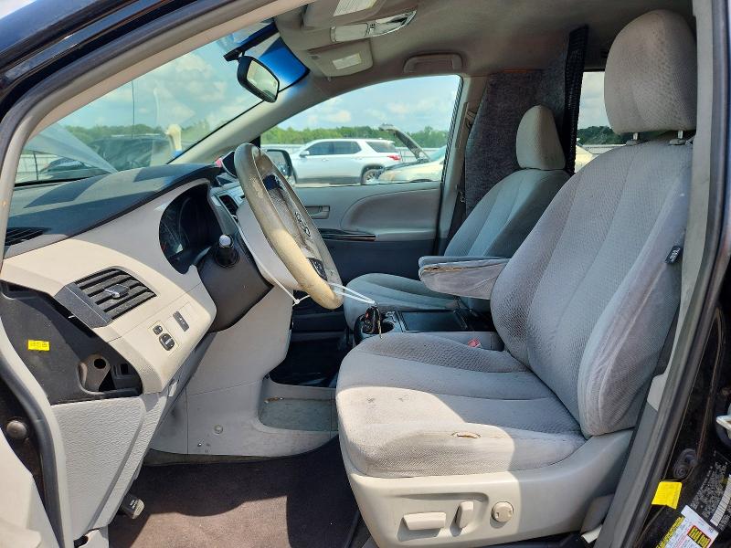 2012 Toyota Sienna VIN 5TDKK3DC1CS198615 COPART salvage auction — FRONT END, Va - Certificate Of Title (P), sold $1,450 on 2026-07-29 (photo 7)