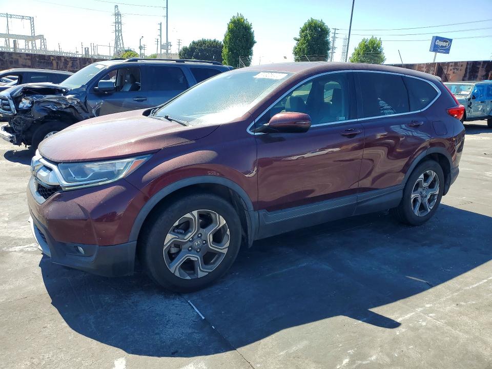 2019 Honda Cr-v VIN 7FARW1H89KE028507 COPART salvage auction — REAR END, Ca - Salvage Certificate, sold $8,100 on 2026-07-24 (photo 1)