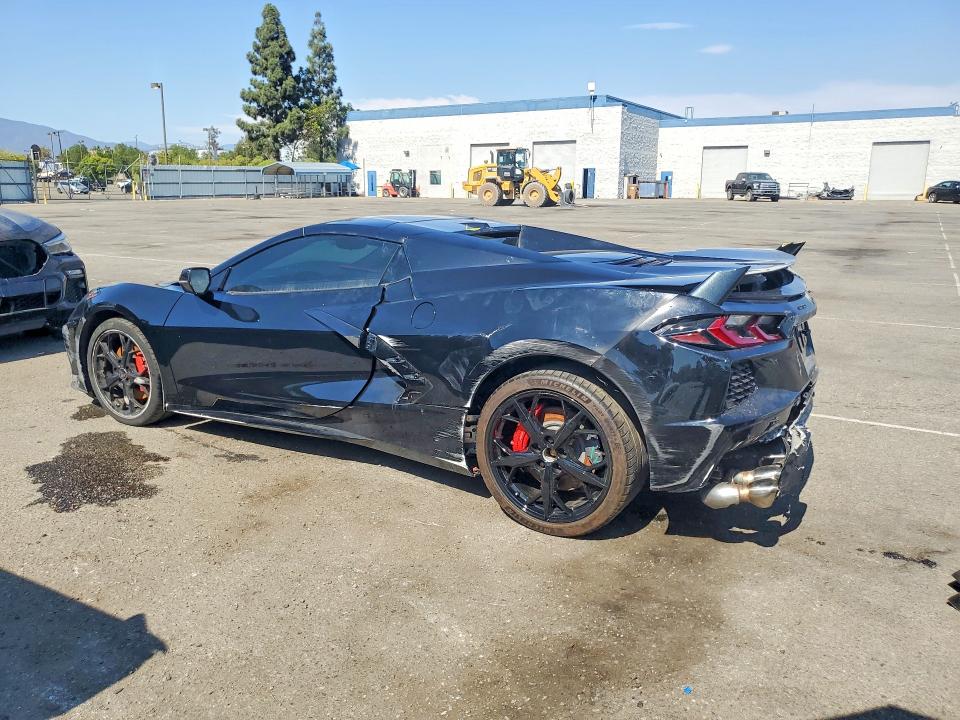 2022 Chevrolet Corvette VIN 1G1YB3D45N5115059 COPART salvage auction — REAR END, Ca - Dis/Dlr/Exp Only Clean Title, sold $17,100 on 2026-07-28 (photo 2)