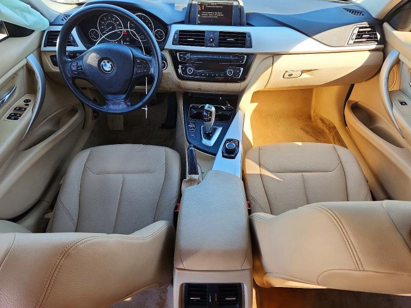 2016 BMW 3er VIN WBA8E5G55GNT41620 COPART salvage auction — FRONT END, Ca - Salvage Certificate, sold $450 on 2026-08-10 (photo 8)