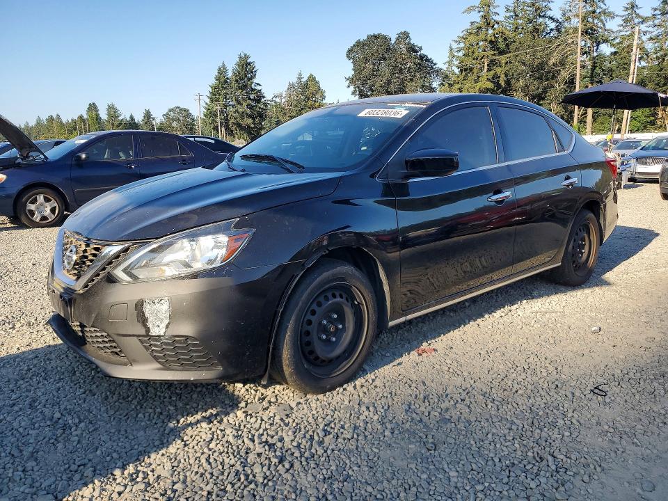 2017 Nissan Sentra VIN 3N1AB7AP0HY222058 COPART salvage auction — MECHANICAL, Salvage Title, sold $200 on 2026-07-24 (photo 1)