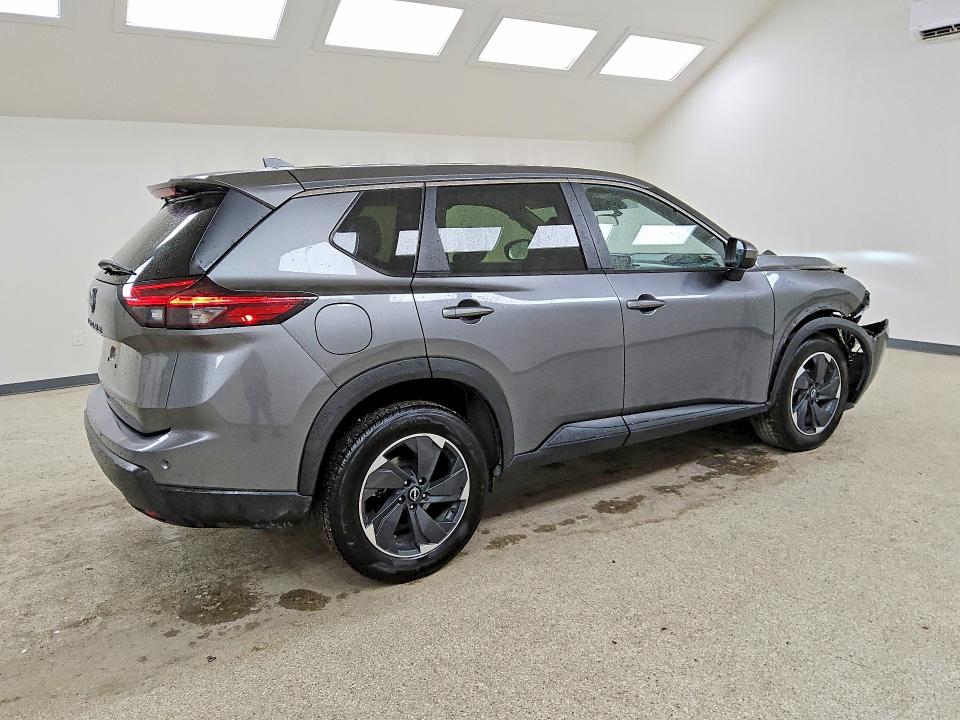 2025 Nissan Rogue VIN JN8BT3BA3SW343882 COPART salvage auction — FRONT END, TX - NONREPAIRABLE TITLE (P), sold $3,300 on 2026-07-20 (photo 3)