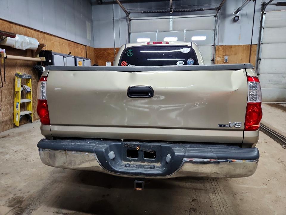 2005 Toyota Tundra VIN 5TBET34185S496664 COPART salvage auction — REAR END, Mi - Dealer Only Clean Title, sold $1,150 on 2026-07-08 (photo 6)