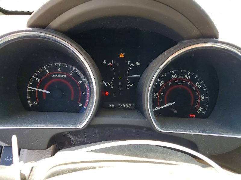 2008 Toyota Highlander VIN JTEES42A182055730 COPART salvage auction — FRONT END, Ca - Salvage Certificate, sold $2,800 on 2026-07-31 (photo 9)
