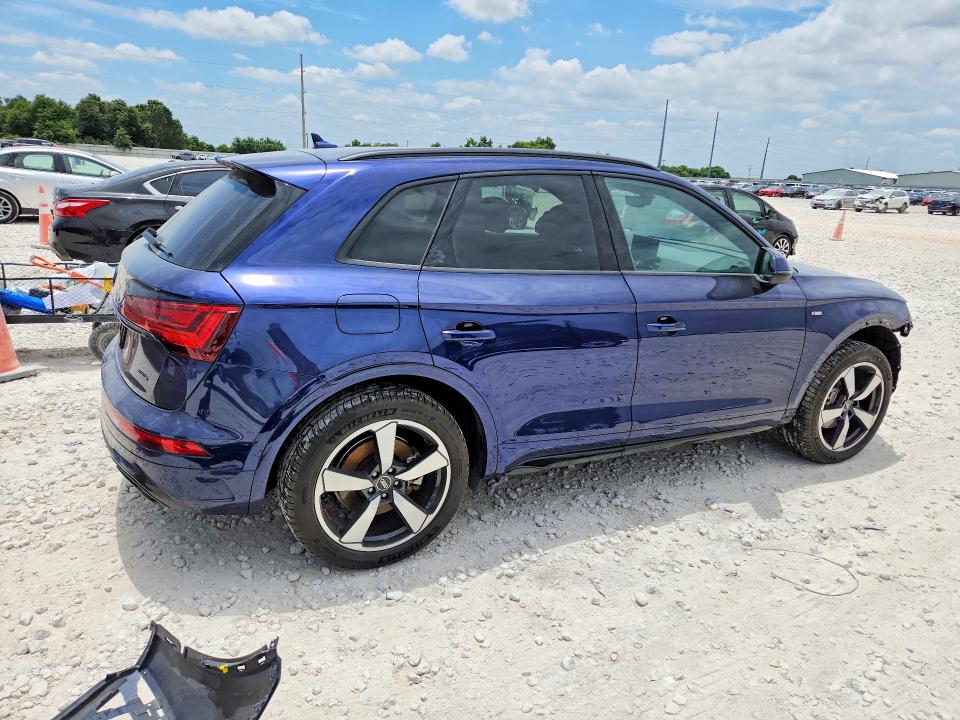 2022 Audi Q5 VIN WA1EAAFY5N2077944 COPART salvage auction — FRONT END, Tx - Salvage Vehicle Title, sold $16,700 on 2026-07-23 (photo 3)
