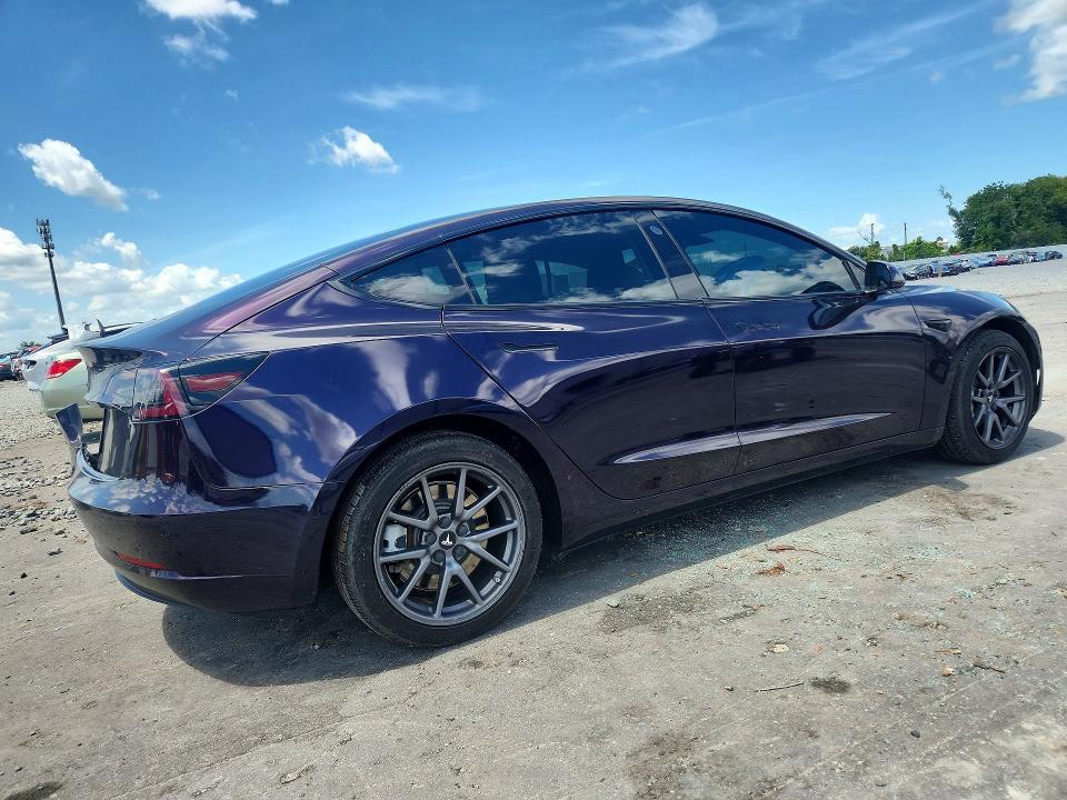 2019 Tesla Model 3 VIN 5YJ3E1EB4KF469112 COPART salvage auction — REAR END, Fl - Cert Of Title Slvg Rebuildable, sold $8,800 on 2026-07-15 (photo 3)