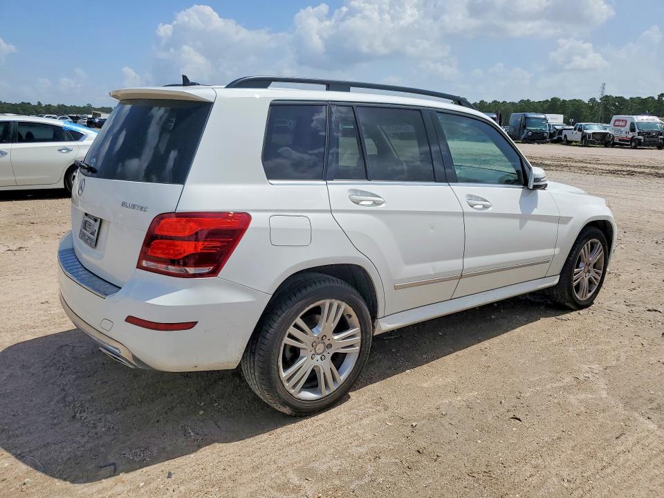 2014 Mercedes-benz Glk-class VIN WDCGG0EB3EG237093 COPART salvage auction — MECHANICAL, TX - CERTIFICATE OF TITLE, sold $700 on 2026-07-28 (photo 3)