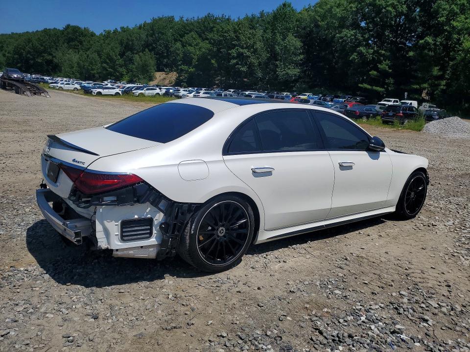 2023 Mercedes-benz S class VIN W1K6G6KB8PA201274 COPART salvage auction — MINOR DENT/SCRATCHES, CA - CERTIFICATE OF TITLE, sold $36,750 on 2026-07-29 (photo 3)