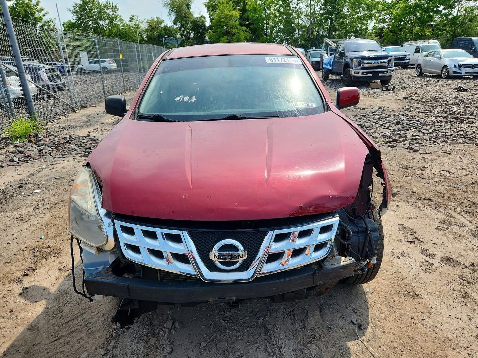 2013 Nissan Rogue VIN JN8AS5MV2DW125364 COPART salvage auction — FRONT END, Pa - Certificate Of Salvage, sold $550 on 2026-07-27 (photo 5)