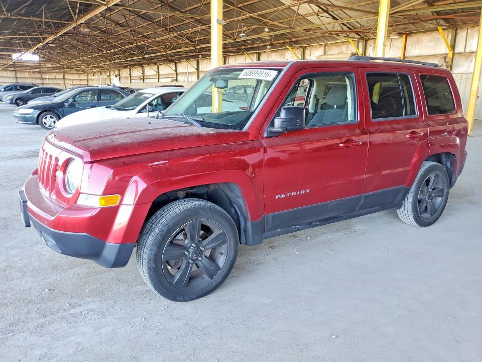 2015 Jeep VIN 1C4NJRFB0FD184289 COPART salvage auction — SIDE, Az - Certificate Of Title, sold $1,100 on 2026-07-22 (photo 1)