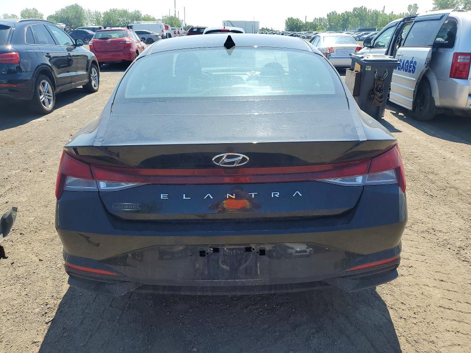 2023 Hyundai Elantra VIN KMHLM4AG6PU528080 COPART salvage auction — FRONT END, Qc - Irrecuperable, sold $1,950 on 2026-09-08 (photo 6)
