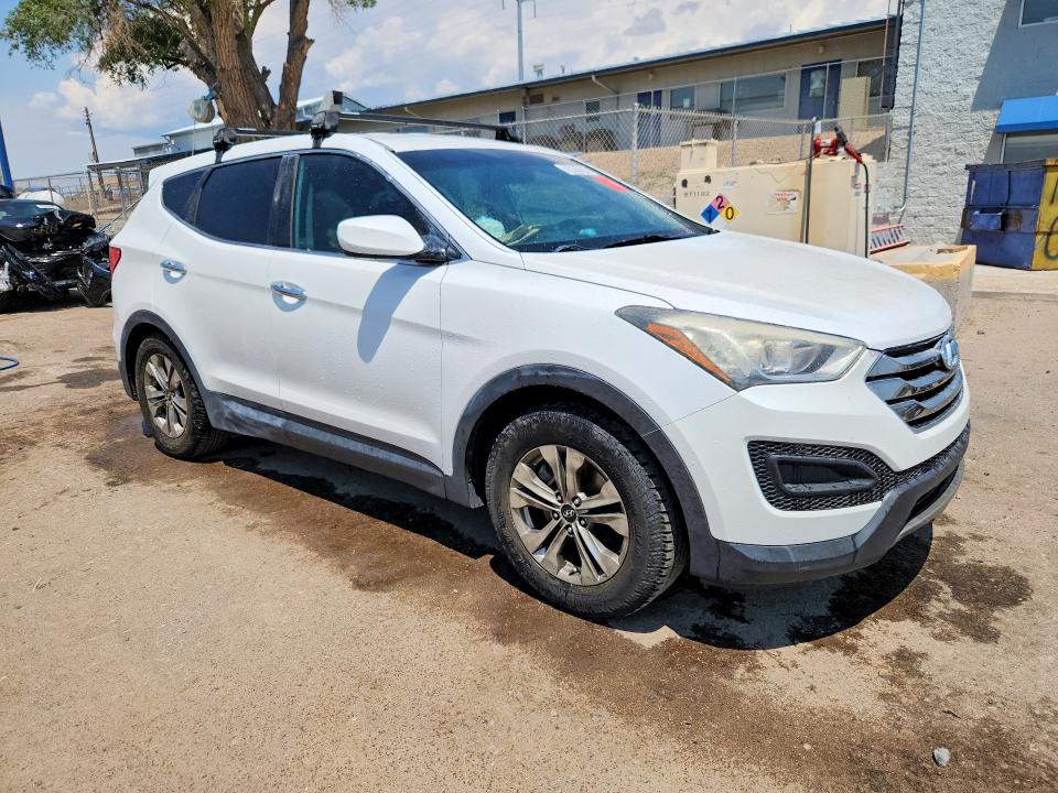 2015 Hyundai Santa fe VIN 5XYZT3LB2FG296543 COPART salvage auction — VANDALISM, AZ - CERTIFICATE OF TITLE, sold $2,050 on 2026-07-23 (photo 4)