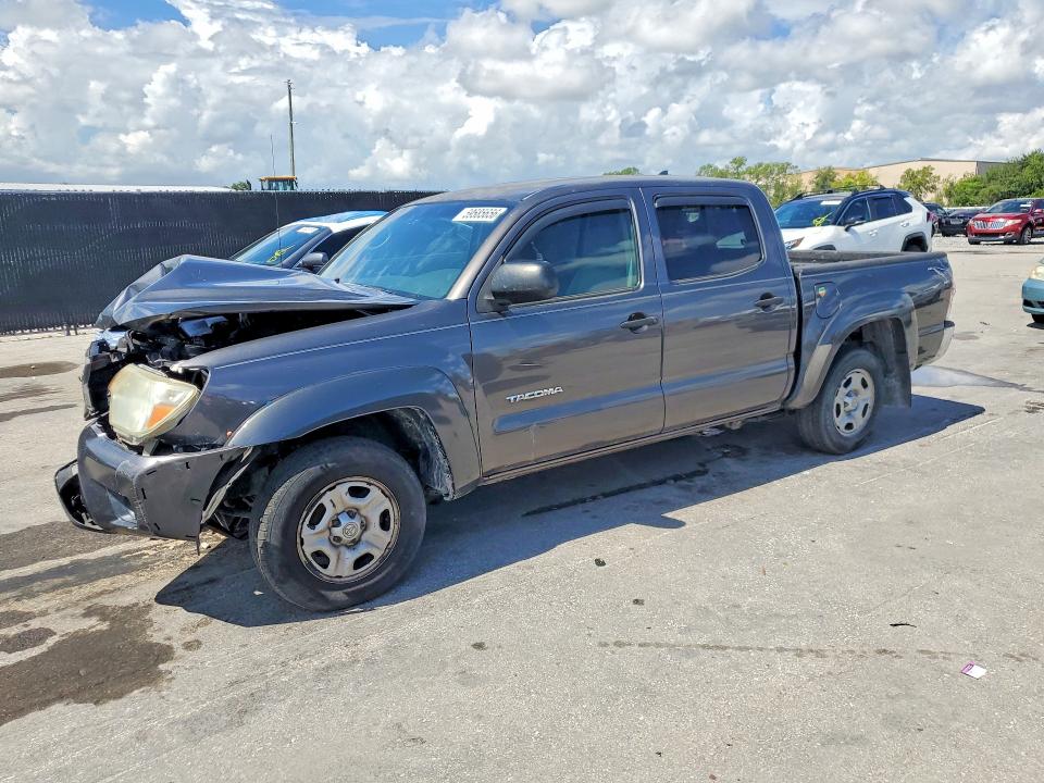 2012 Toyota Tacoma VIN 5TFJX4CNXCX011761 COPART salvage auction — FRONT END, Fl - Certificate Of Title, sold $3,600 on 2026-07-28 (photo 1)