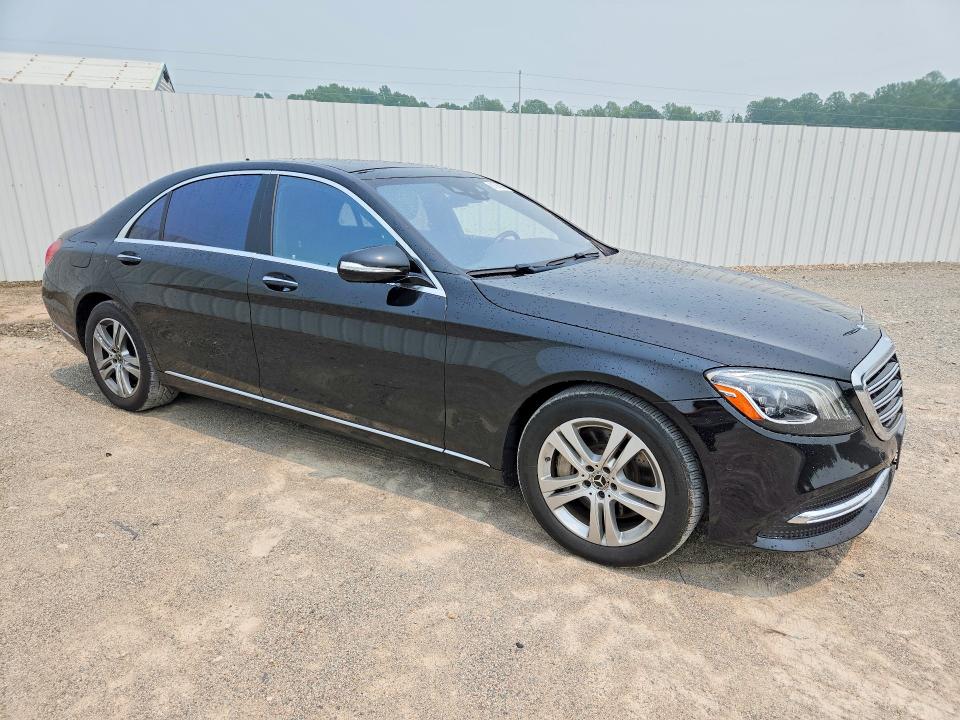 2019 Mercedes-benz S-klasse VIN WDDUG6EB4KA459223 COPART salvage auction — MINOR DENT/SCRATCHES, NJ - CERTIFICATE OF TITLE (P), sold $16,300 on 2026-07-29 (photo 4)