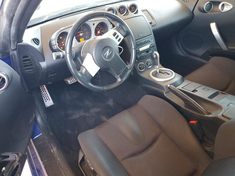 2005 Nissan 350z VIN JN1AZ34D55M604929 COPART salvage auction — FRONT END, Az - Cert Of Title - Salvage, sold $250 on 2026-07-30 (photo 8)