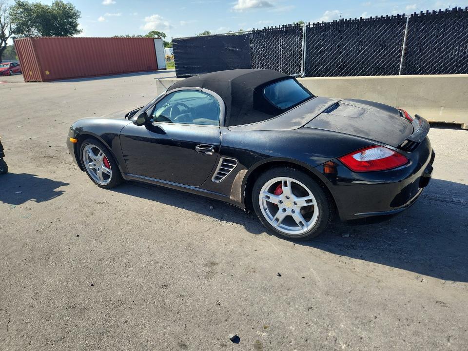 2005 Porsche Boxster VIN WP0CB29895S730433 COPART salvage auction — MINOR DENT/SCRATCHES, NC - CERTIFICATE OF TITLE (P), sold $1,350 on 2026-07-23 (photo 2)