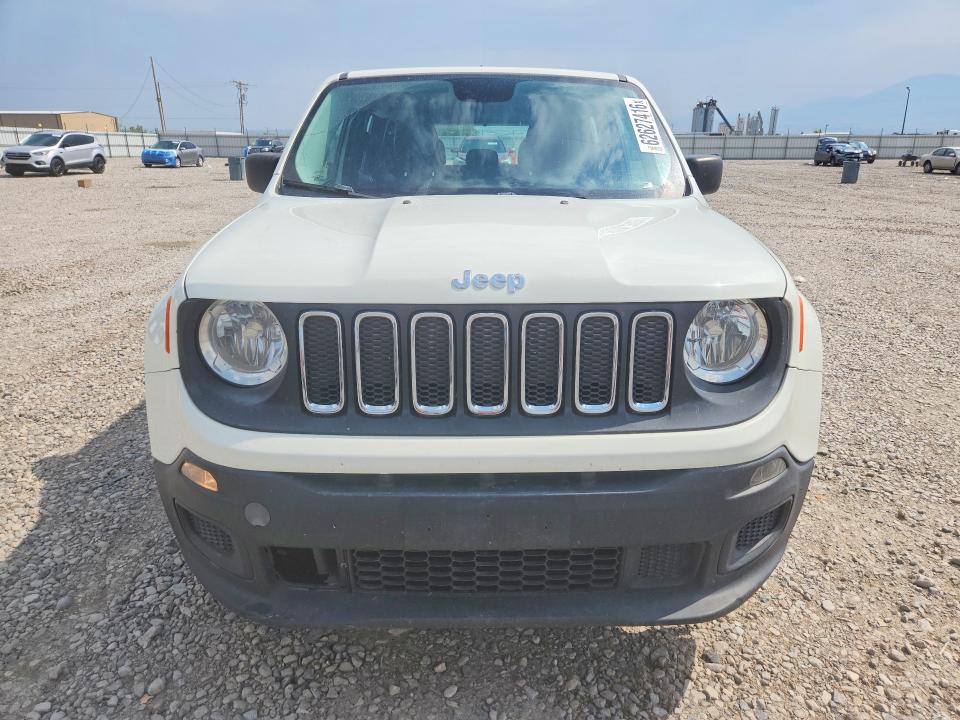 2015 Jeep Renegade VIN ZACCJBAT0FPB76422 COPART salvage auction — MINOR DENT/SCRATCHES, Ut - Certificate Of Title, sold $975 on 2026-07-31 (photo 5)