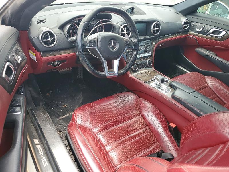2013 Mercedes-benz Sl-klasse amg VIN WDDJK7EA5DF010251 COPART salvage auction — SIDE, Tx - Salvage Vehicle Title, sold $15,300 on 2026-08-03 (photo 8)