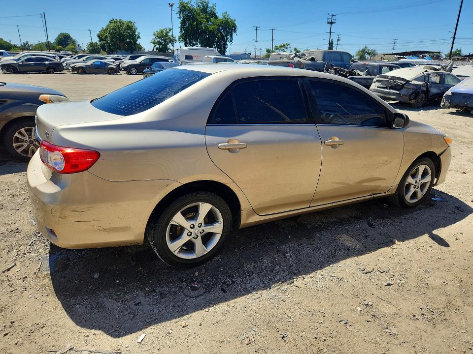 2013 Toyota Corolla VIN 5YFBU4EE1DP142958 COPART salvage auction — FRONT END, Ca - Dis/Dlr/Exp Only Clean Title, sold $1,950 on 2026-07-16 (photo 3)
