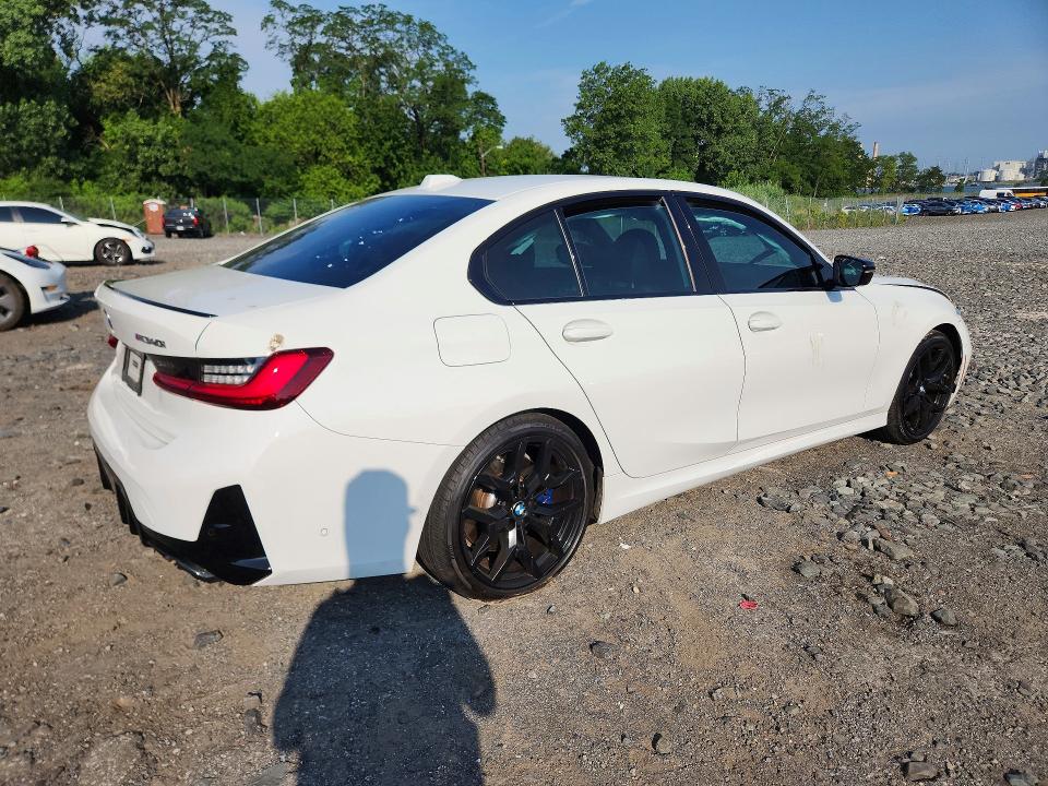 2025 BMW M3 VIN 3MW59FT0XS8F18195 COPART salvage auction — FRONT END, Ny - Mv-907A Salvage Certificate, sold $20,400 on 2026-08-27 (photo 3)