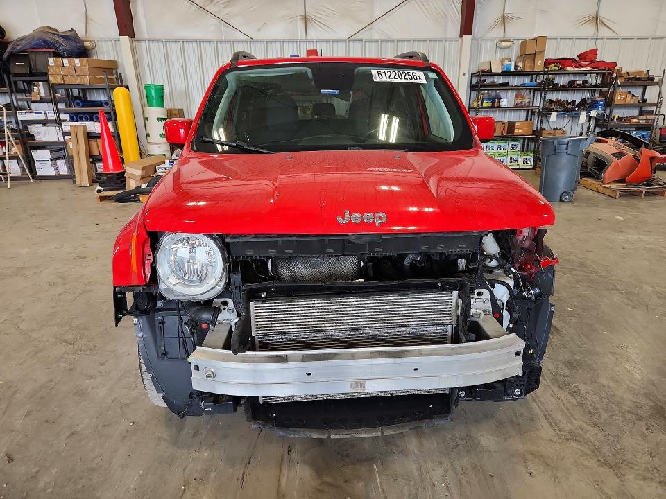 2018 Jeep Renegade VIN ZACCJBBB2JPJ16426 COPART salvage auction — FRONT END, Wi - Certificate Of Title, sold $2,350 on 2026-08-11 (photo 5)