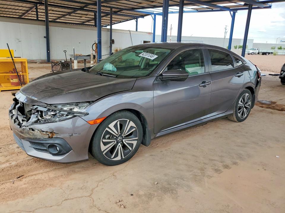 2018 Honda Civic VIN JHMFC1F3XJX036620 COPART salvage auction — REAR END, AZ - CERT OF TITLE - SALVAGE, sold $250 on 2026-07-28 (photo 1)