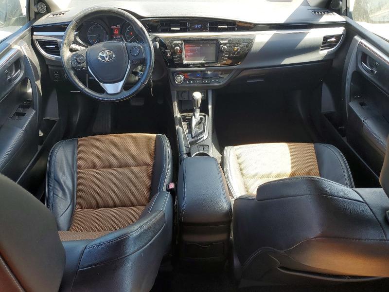 2014 Toyota Corolla VIN 5YFBURHE9EP047638 COPART salvage auction — NORMAL WEAR, Ca - Dis/Dlr/Exp Clean W/Salv Hist, sold $3,450 on 2026-07-15 (photo 8)