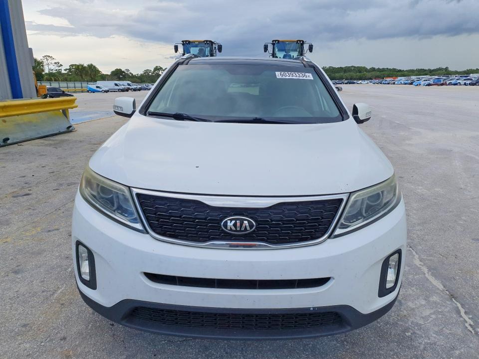 2015 Kia VIN 5XYKU4A7XFG640557 COPART salvage auction — SIDE, Fl - Cert Of Title Slvg Rebuildable, sold $2,600 on 2026-07-15 (photo 5)