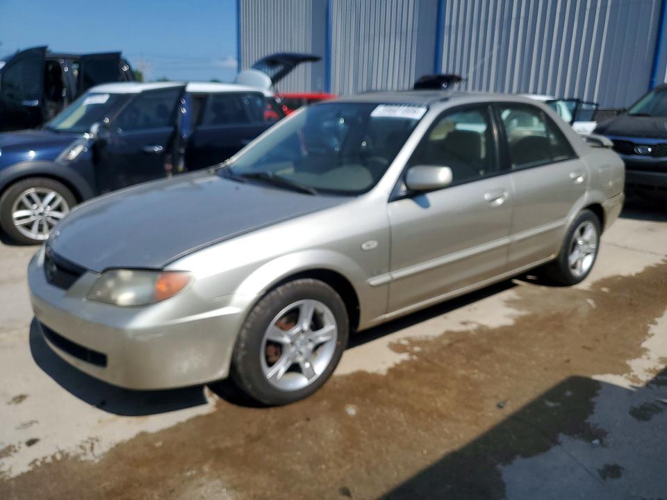2003 Mazda Protege VIN JM1BJ225X31203163 COPART salvage auction — REAR END, Ky - Cert Of Title-Salvage, sold $350 on 2026-07-22 (photo 1)