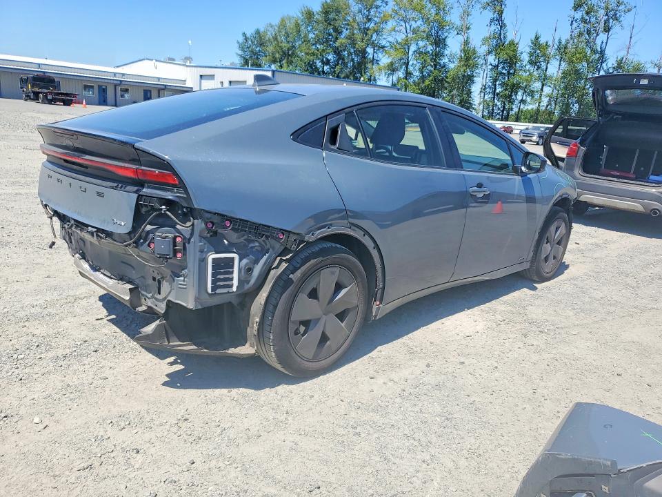 2023 Toyota Prius VIN JTDADABU1P3005537 COPART salvage auction — FRONT END, Salvage Title, sold $2,250 on 2026-07-27 (photo 3)