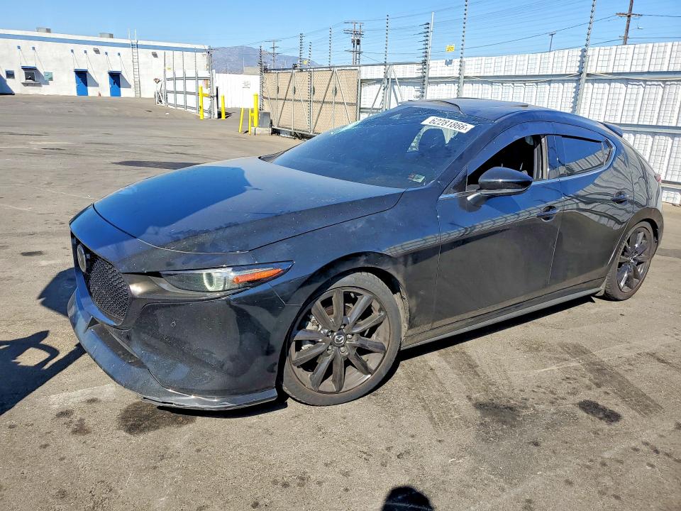 2023 Mazda 3 VIN JM1BPBNY9P1620655 COPART salvage auction — ROLLOVER, Ca - Salvage Certificate, sold $3,200 on 2026-07-29 (photo 1)