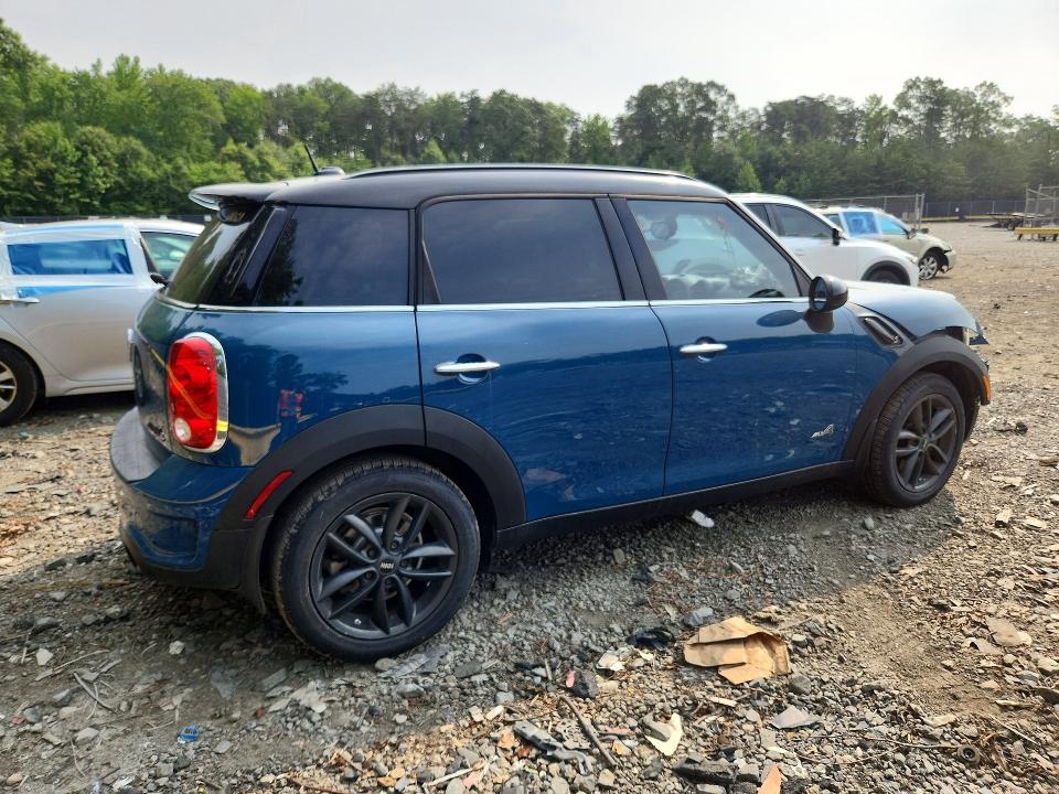 2012 Mini Cooper VIN WMWZC5C58CWM13172 COPART salvage auction — FRONT END, MD - CERT OF SALVAGE > 75% DAMAGE, sold $425 on 2026-08-25 (photo 3)