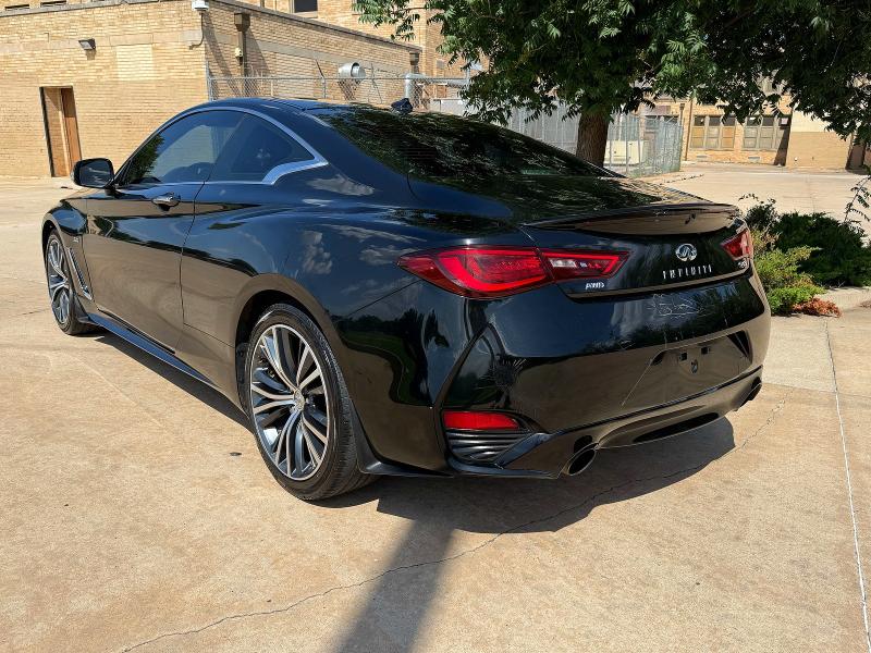 2018 Infiniti Q60 VIN JN1EV7EL9JM391035 COPART salvage auction — MINOR DENT/SCRATCHES, OK - CERTIFICATE OF TITLE (P), sold $1,550 on 2026-07-28 (photo 3)