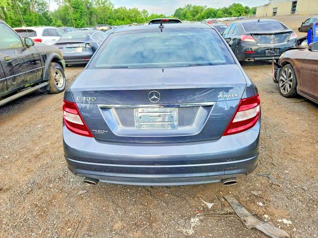 2011 Mercedes-benz C class VIN WDDGF8BB3BR163563 COPART salvage auction — FRONT END, CT - CERT OF TITLE-SALVAGE, sold $550 on 2026-08-14 (photo 6)
