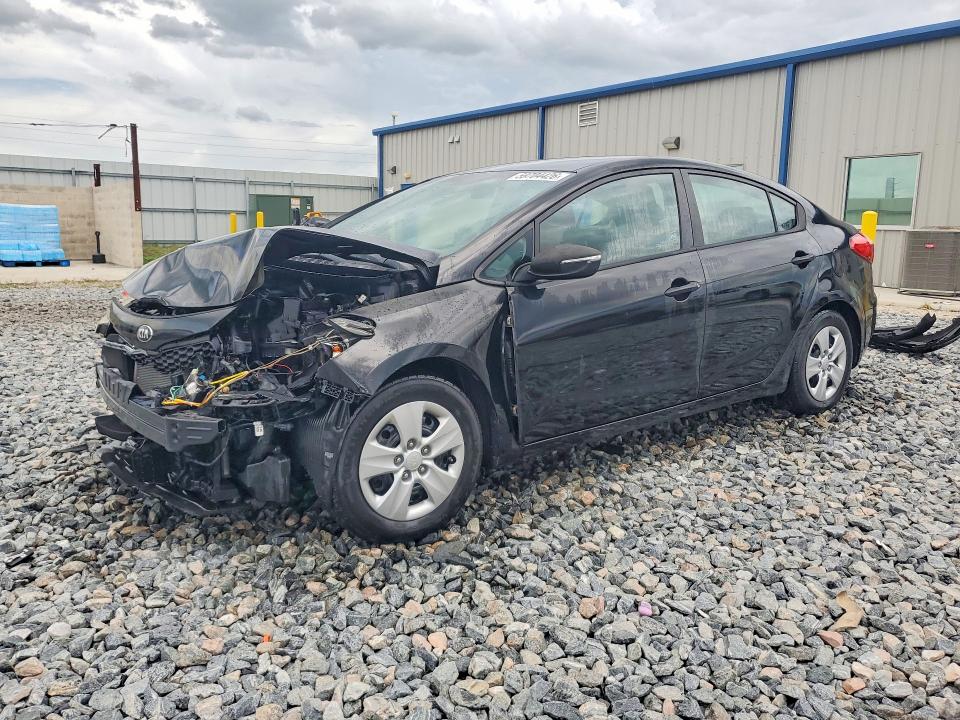 2016 Kia VIN KNAFK4A6XG5487927 COPART salvage auction — FRONT END, Fl - Cert Of Title Slvg Rebuildable, sold $725 on 2026-07-17 (photo 1)