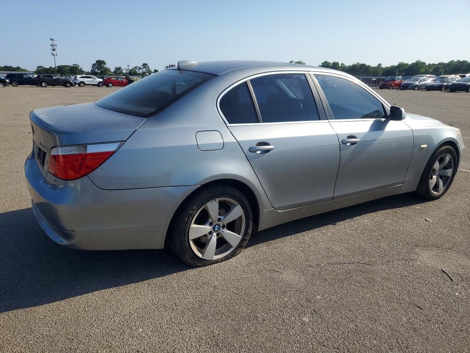 2006 BMW 5 series VIN WBANF335X6CS37922 COPART salvage auction — SIDE, NY - MV-907A SALVAGE CERTIFICATE, sold $400 on 2026-07-13 (photo 3)