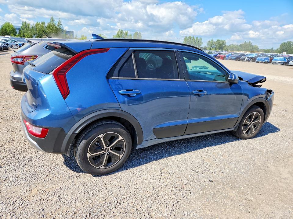 2026 Kia Niro VIN KNDCR3LE3T5318116 COPART salvage auction — FRONT END, On - Permit Salvage, sold $8,800 on 2026-08-18 (photo 3)