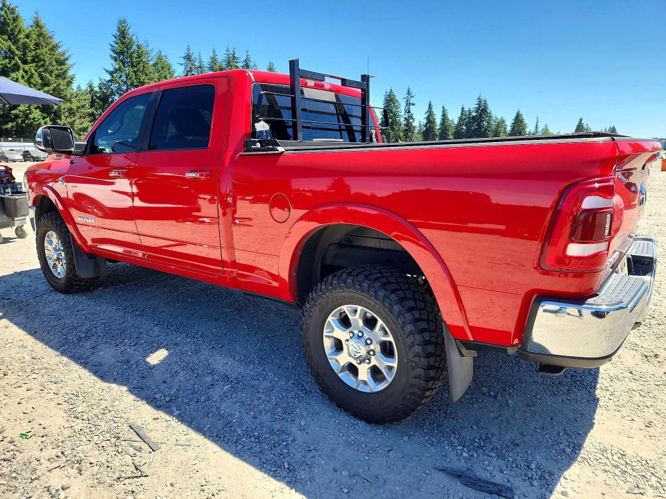 2022 Ram 2500 VIN 3C6UR5FL8NG228652 COPART salvage auction — FRONT END, Wa - Bill Of Sale, sold $29,250 on 2026-07-31 (photo 2)