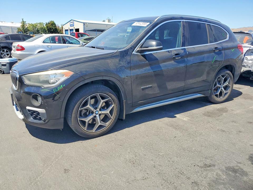 2017 BMW X1 VIN WBXHU7C32H5H35203 COPART salvage auction — FRONT END, Ca - Salvage Certificate, sold $2,950 on 2026-07-14 (photo 1)