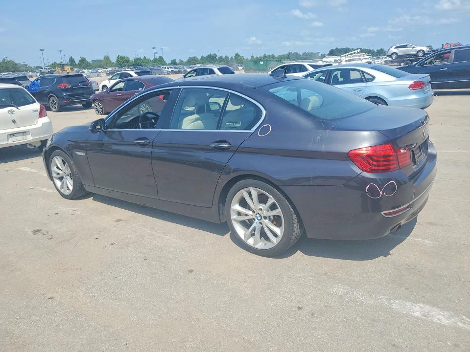 2014 BMW 5er VIN WBA5B3C50ED536999 COPART salvage auction — MINOR DENT/SCRATCHES, Mo - Salvage Certificate Of Title, sold $4,450 on 2026-08-07 (photo 2)