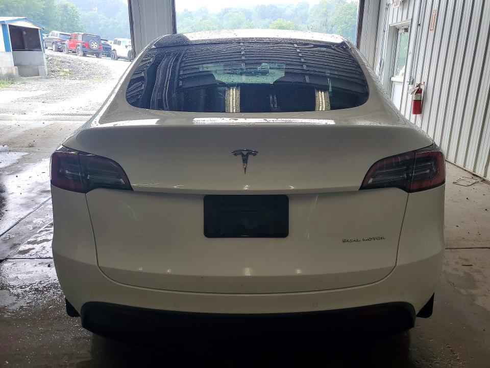 2021 Tesla Model y VIN 5YJYGDEE4MF078217 COPART salvage auction — FRONT END, PA - CERTIFICATE OF SALVAGE, sold $500 on 2026-07-29 (photo 6)