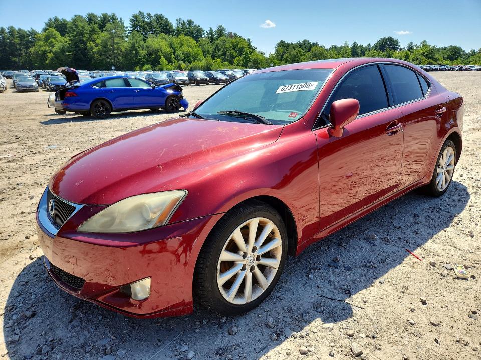 2007 Lexus Is VIN JTHCK262572012444 COPART salvage auction — MECHANICAL, Ma - Certificate Of Title, sold $80 on 2026-07-30 (photo 1)